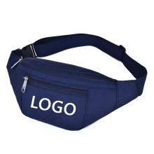 Wholesale Promotion Polyester Sports Running Waterproof Waist Bag Sling Crossbody Custom Fanny Pack